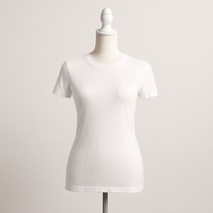 Ralph Lauren White Fitted Tee (small)